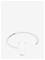 Design Letters Ring Silver A-Z U – kuva 4