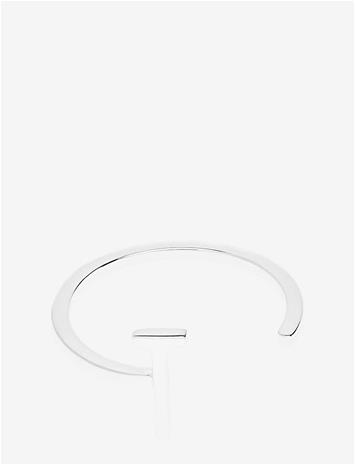 Design Letters Ring Silver A-Z T