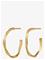 Maanesten Echo Medium Earring - Gold - ONE SIZE – kuva 3