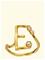 Maanesten E Alphabet Ring - Gold - 57 – kuva 2