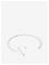 Design Letters Ring Silver A-Z N – kuva 2