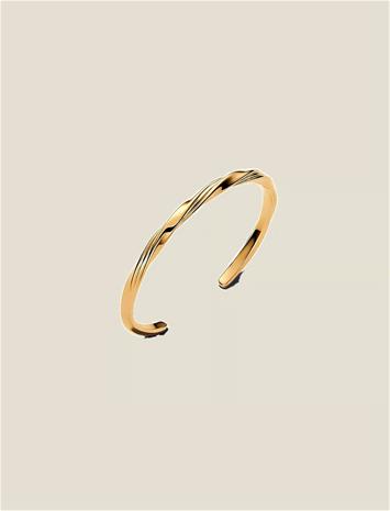 Pandora Twisted Open Bangle rannekoru 563869C00-2