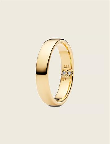 Pandora Stackable Engravable Classic Band sormus 164776C01 – kuva 3/5