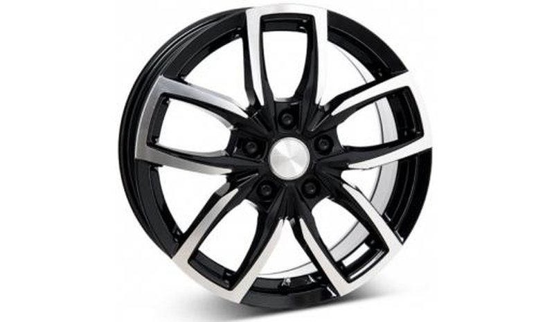 Image Vector Black Polished 6.5x16 5/120 ET51 B64.05 – kuva 1/2