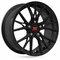 Racer Driven Shiny Black 7.5x17 5/108 ET35 B65.1 – kuva 1