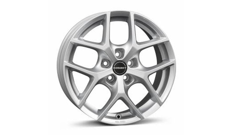 BORBET Y Chrystal Silver 7x17 5/114.3 ET44 B72.6 – kuva 1/1