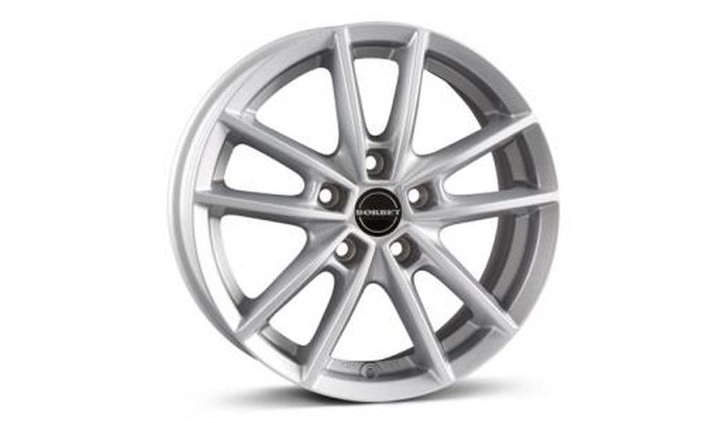 BORBET W Chrystal Silver 7x17 5/114.3 ET50 B72.6 – kuva 1/1