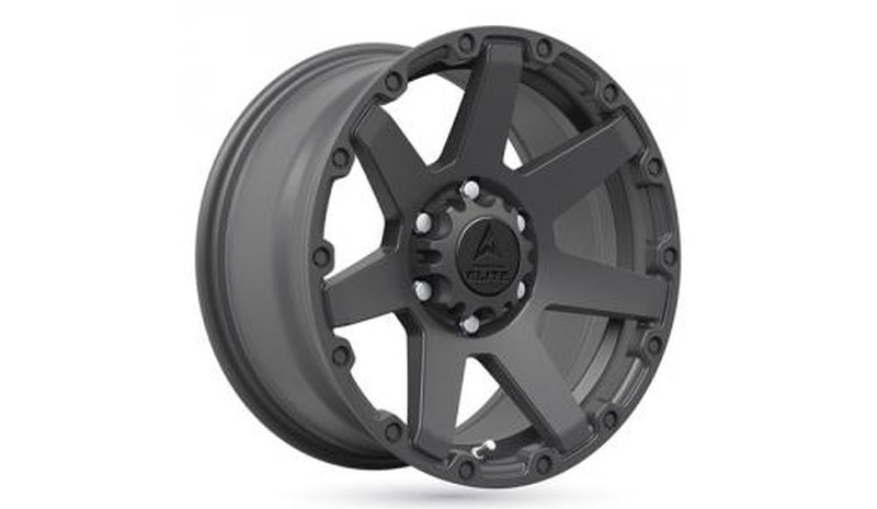 American Elite Peacemaker Matt Black 9x18 5/150 ET12 B110 – kuva 1/1