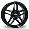 ATS Gloss Black 7x17 5/112 ET44.50 B66.46 – kuva 1