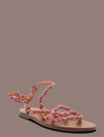Closed Strappy Sandal - Brown - 39