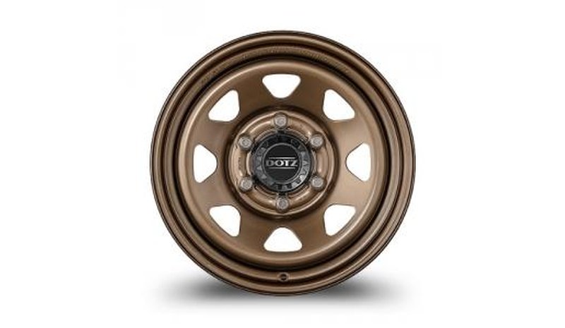 DOTZ 4X4 Dakar Bronze 7x16 6/139,7 ET13 B110 – kuva 1/2