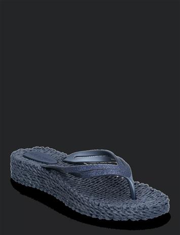 Ilse Jacobsen Flip Flops On Platform Sole - Blue - 41