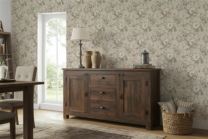 Marcelle Dark Grey - 1072401-06 Tapetti