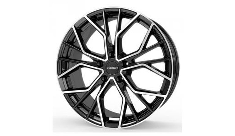 IT Wheels Tiara 4 Black Polished 6.5x16 4/98 ET34 B58.1 – kuva 1/2