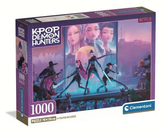 K-pop Demon Hunters-palapeli, 1000 palaa
