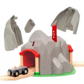 BRIO World Train Set Exploding Tunnel