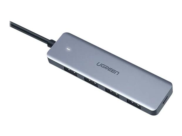 USB-C jakaja, harmaa