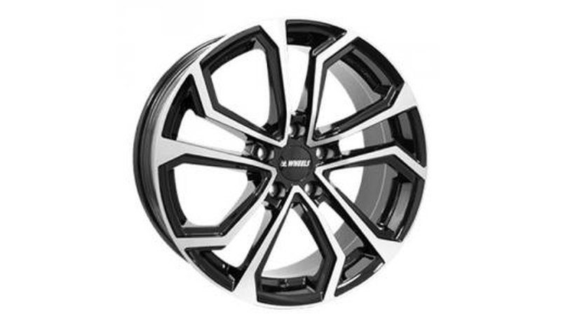 IT Wheels Ella Black Polished 6.5x16 5/114.3 ET40 B73.1 – kuva 1/1