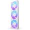 NZXT F420 RGB Core 420mm UNIBODY -kotelotuuletin, Valkoinen – kuva 6