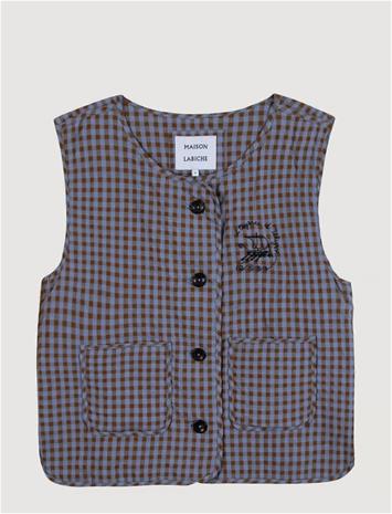 MAISON LABICHE Valhubert Ulysse - SEERSUCKER PATCHWORK - S
