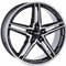 CMS C29 Diamond Black 7.5x17 5/100 ET47 B57.1 – kuva 1