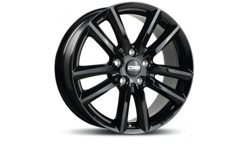 CMS C27 Complete Black Gloss 6x16 5/100 ET50 B54.1 – kuva 1/1
