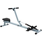 Soutulaite Homcom 130x47,5x67cm, harmaa/musta