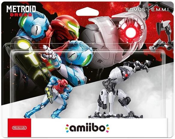 Amiibo Figurine - Samus and E.M.M.I. - Amiibo