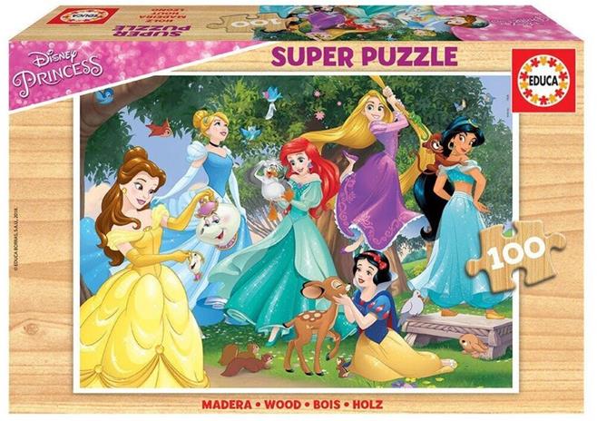 Educa - 100 pcs, Disney Princesses (80-17628) – kuva 3/4