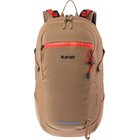 Turistireppu Hi-tec Highlander 25 l, vaaleanruskea/oranssi