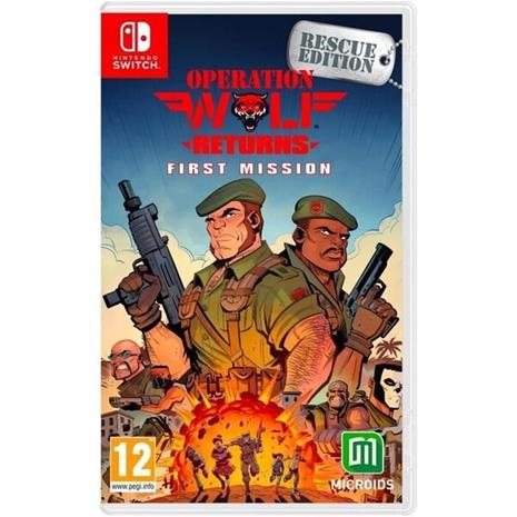 Operation Wolf Returns: First Mission, Nintendo Switch -peli
