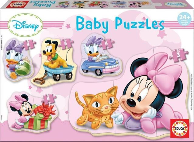 Educa 3-4-4-4-5 Minnie