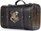 Pyramid Harry Potter Trunk Matkalaukun Kopio Hogwarts Trouble Finds Me Ruskea – kuva 6