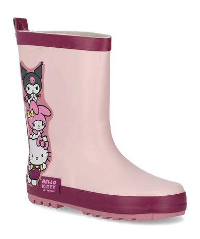 Hello Kitty Kumisaappaat, Light Pink/Pink, 28