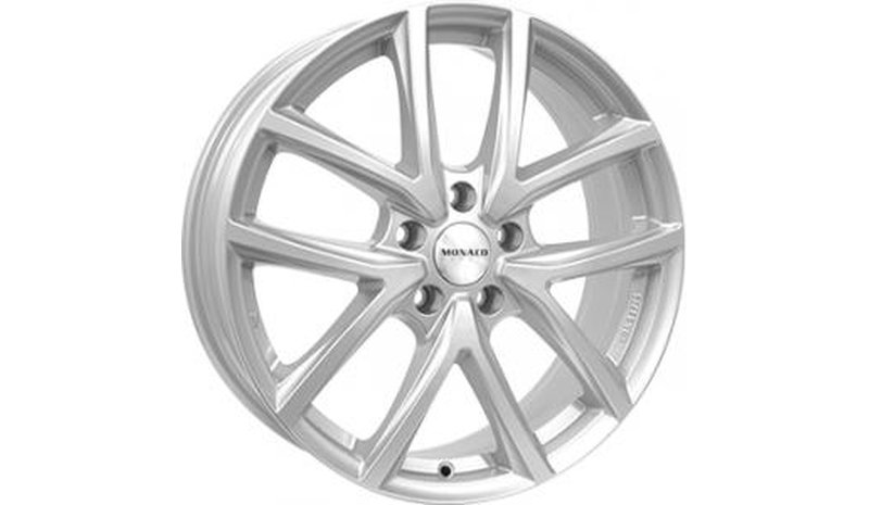 Monaco CL2 Silver 6.5x16 5/112 ET45 B57.1 – kuva 1/2