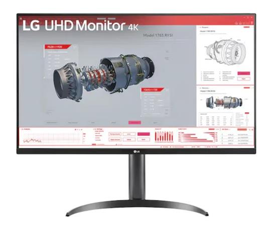 LG 32BR55UK-B (32"), näyttö