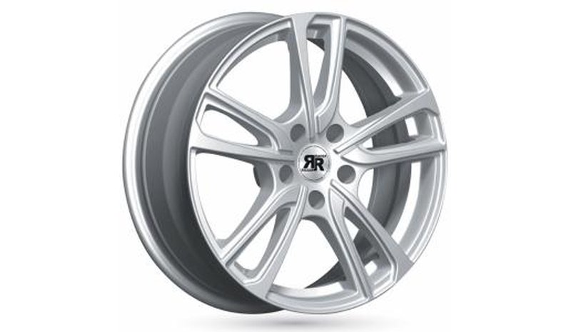 Racer Wave Light Silver 8x18 5/100 ET38 B57.1 – kuva 1/1