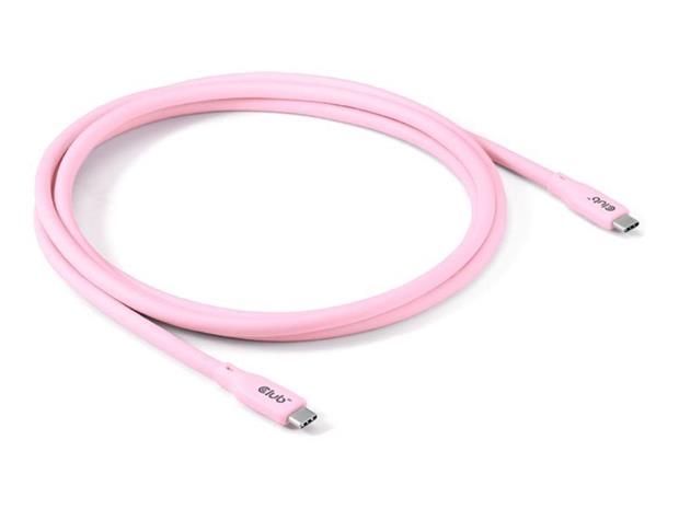 CLUB3D USB C cable pink – kuva 4/4