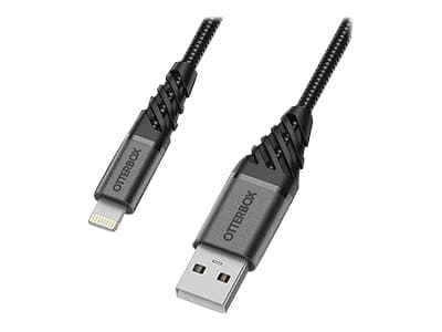 OtterBox Premium Cable USB A-Lightning 1M - black