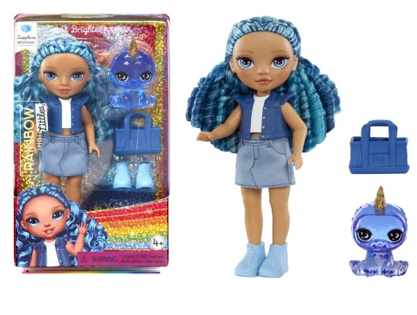 Rainbow High Littles - Safiiri (Sininen)