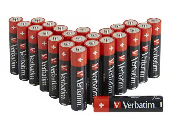 Verbatim â€“ Alkaline battery AA 24 pack (49505)