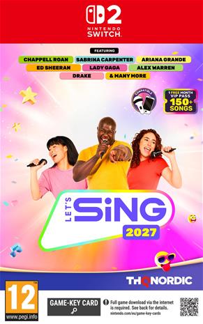 Let's Sing 2027, Nintendo Switch 2 -peli