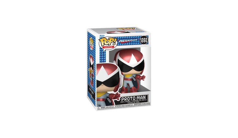 Funko Pop! Games: Mega Man - Proto Man (9cm) FIGU – kuva 1/1