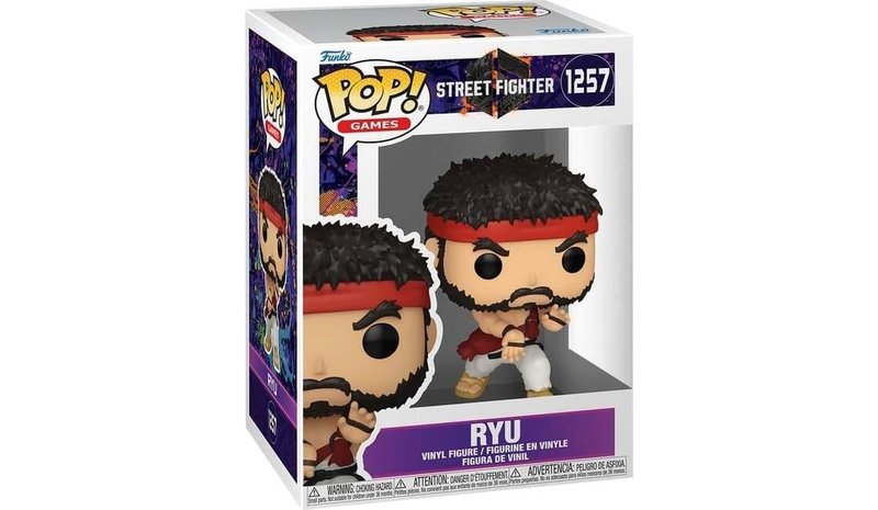 Funko Pop! Games: Street Fighter 6 - Ryu (9cm) FIGU – kuva 1/1