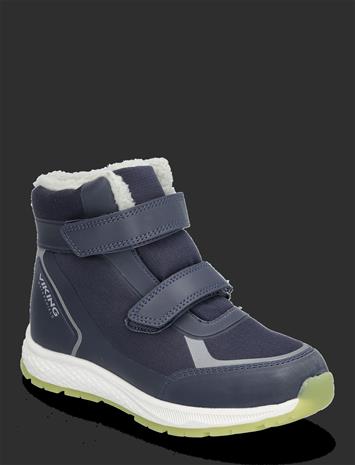 Viking Equip Glow Warm WP 2V Talvikengät, Navy, 24