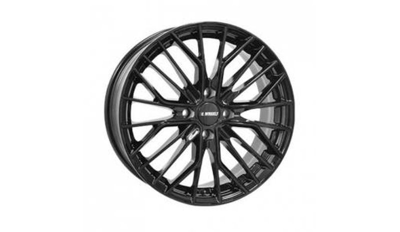 IT Wheels Tiara 4 Gloss Black 6.5x16 4/108 ET30 B65.1 – kuva 1/2