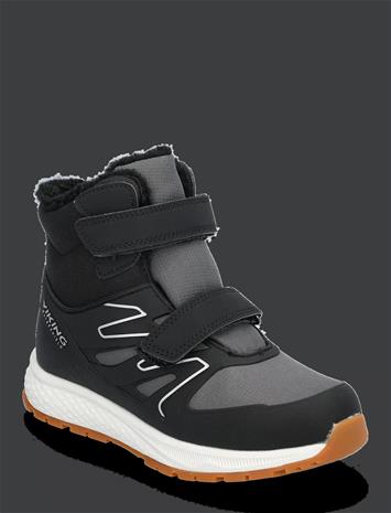 Viking Equip Defence WP 2V Talvikengät, Black/Charcoal, 29