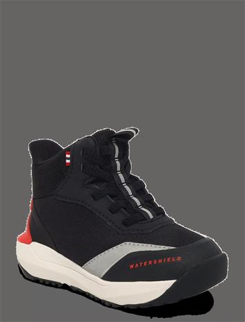 Viking QuickGo Mid Vedenpitävät Lenkkarit, Black/Red, 25