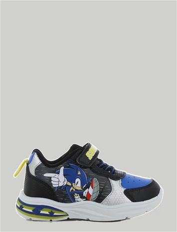 Sonic Vilkkuva Lenkkarit, Black/Cobalt Blue, 27