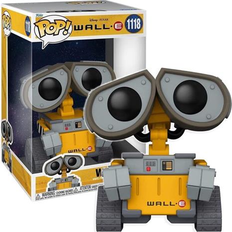 Funko Pop! Super Sized: Wa(l-E - Wall-E. Jumbo (25cm) FIGU